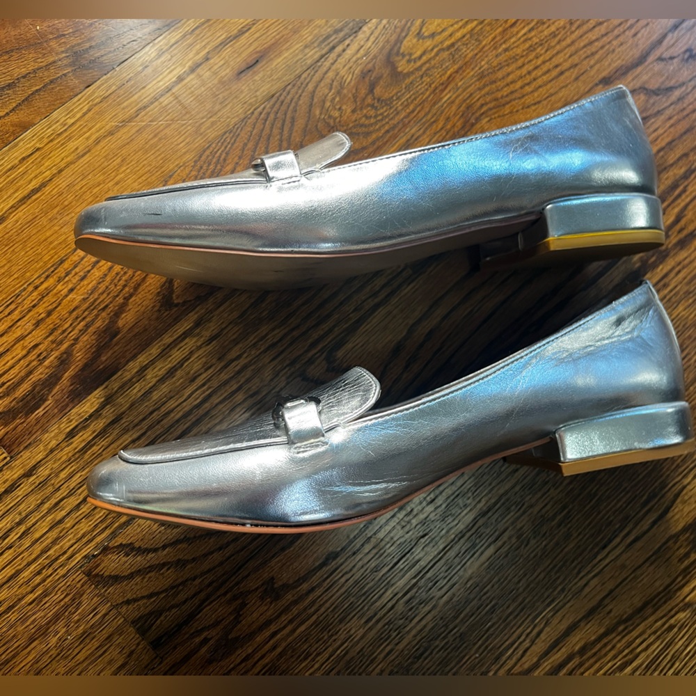 Steve Madden silver Paulo Loafer - Picture 4 of 6